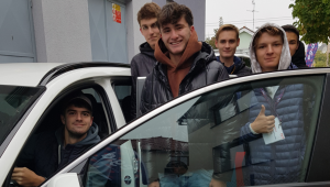 Exkurze tříd 3.EB a 4.EB do laboratoří společnosti EG.D, a. s. (18. října 2023)