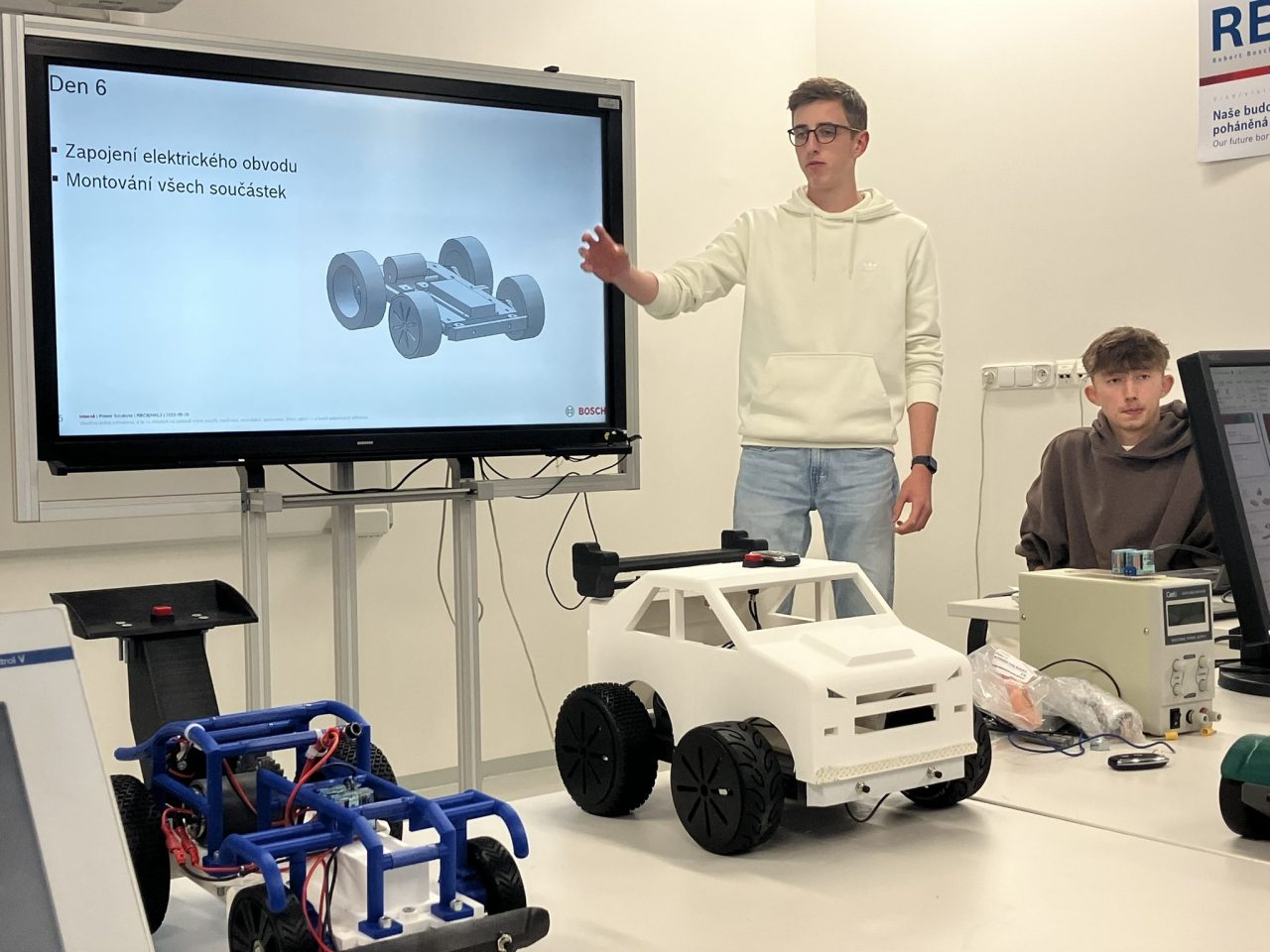 IMG 0083 - Hodnocení školních projektů žáků střední školy v závodě Robert Bosch v Českých Budějovicích