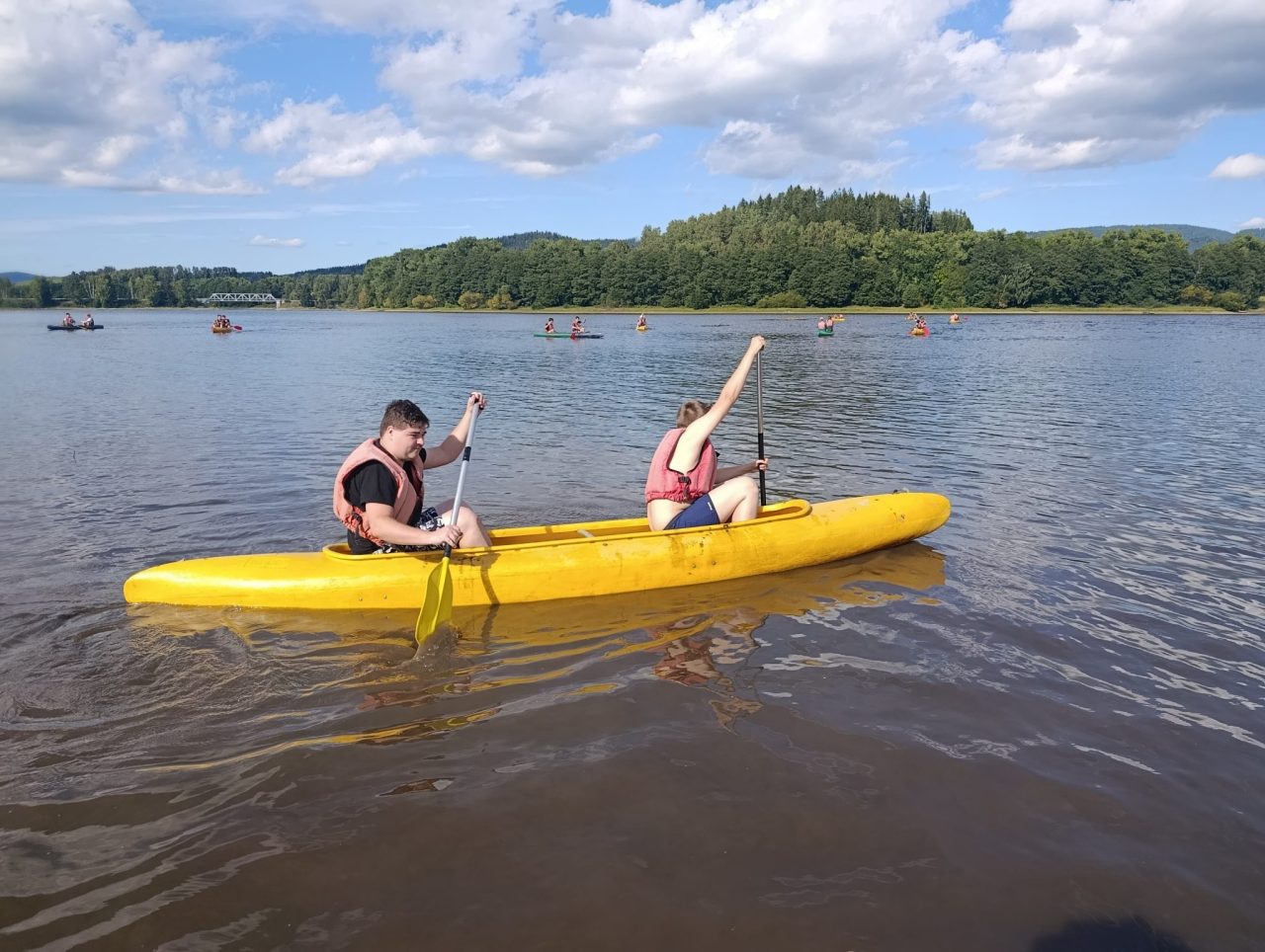 IMG 20250908 154430 1 - Sportovně-turistický kurz 8. –12. září 2025 Nová Pec, Lipno (3.EE a 3.ER)