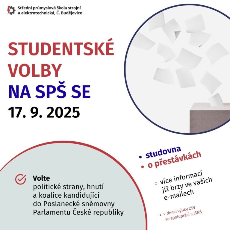 Studentske volby 20252026 - Úvod