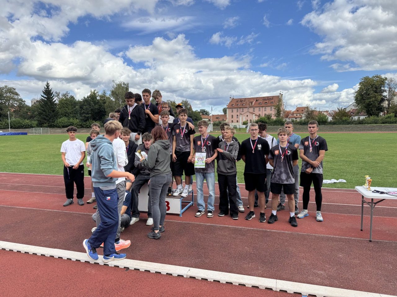 thumbnail IMG 8665 - Středoškolský atletický pohár na Sokolském ostrově