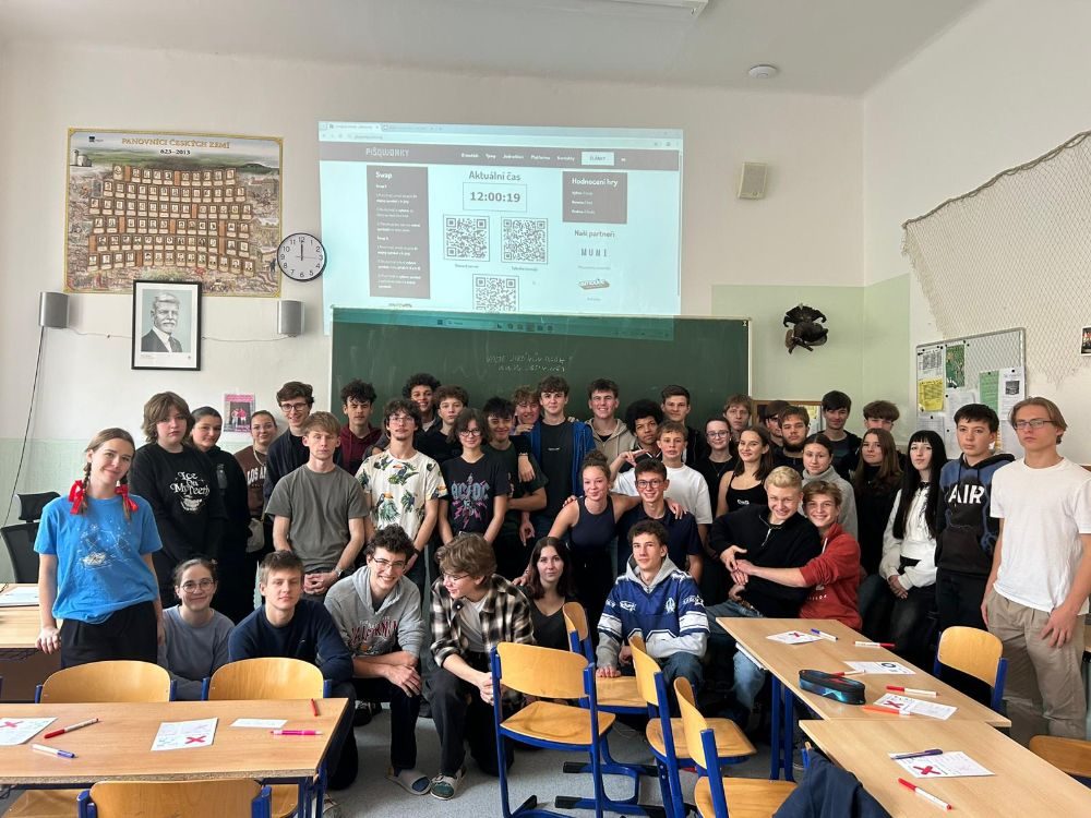 7954aebef4a1f28fefe6c957157e829c - Oblastní kolo soutěže pIšQworky - 1. místo týmu SPŠSEČB