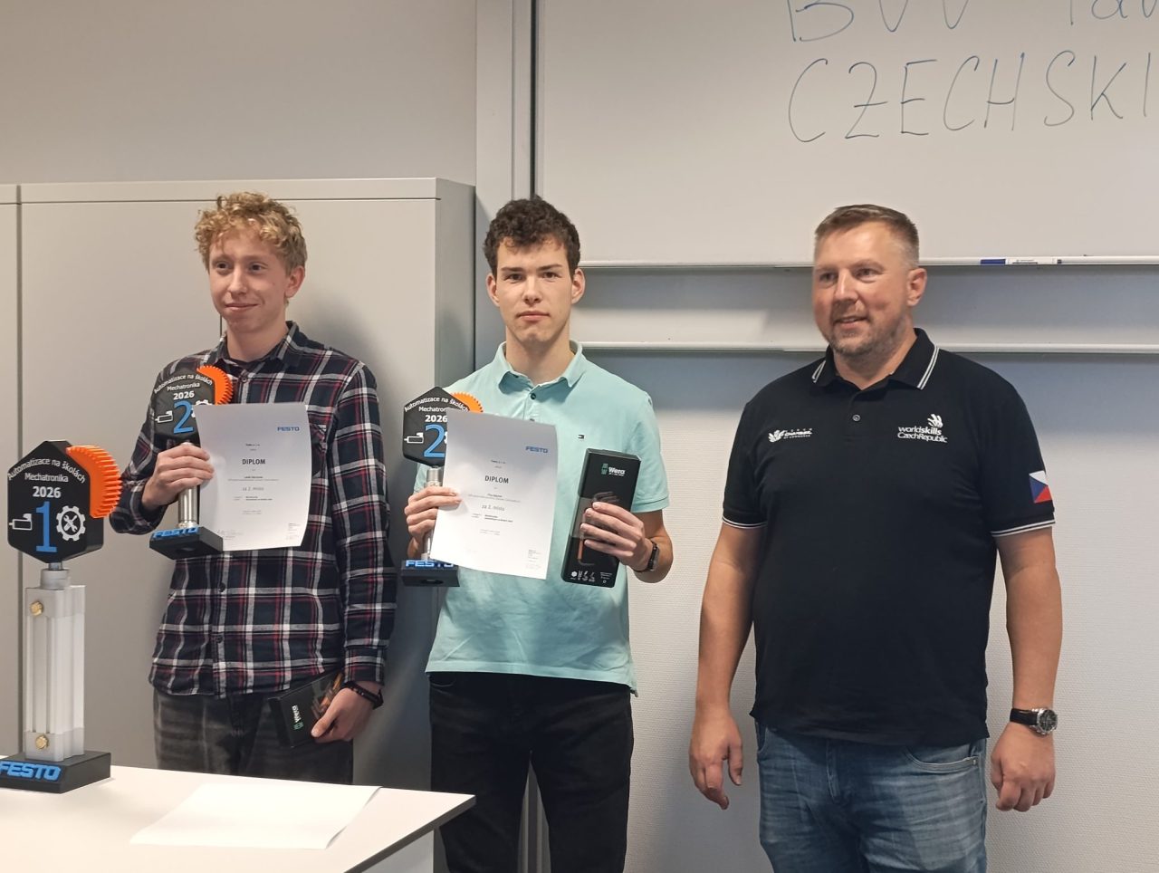 1000002364 - Druhé místo v kvalifikaci CzechSkills a postup do národního finále