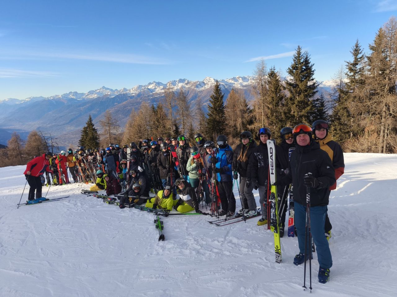 IMG 20260106 144207 - Lyžařský výcvik v Itálii: 2.EM a 2.EE v Aprice