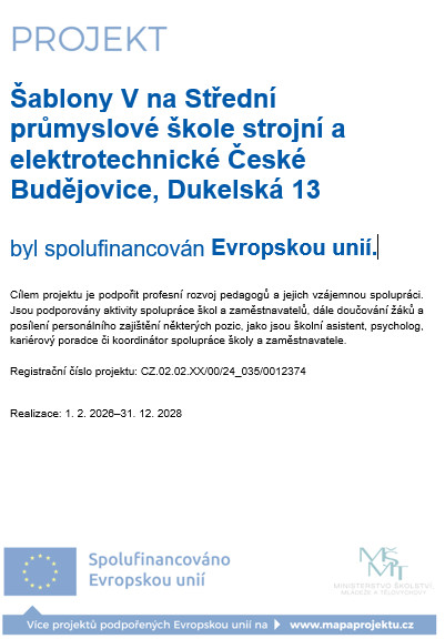 Snimek obrazovky 2026 02 25 053715 - Naše škola se zapojila do projektu Šablony V, který je spolufinancován EU