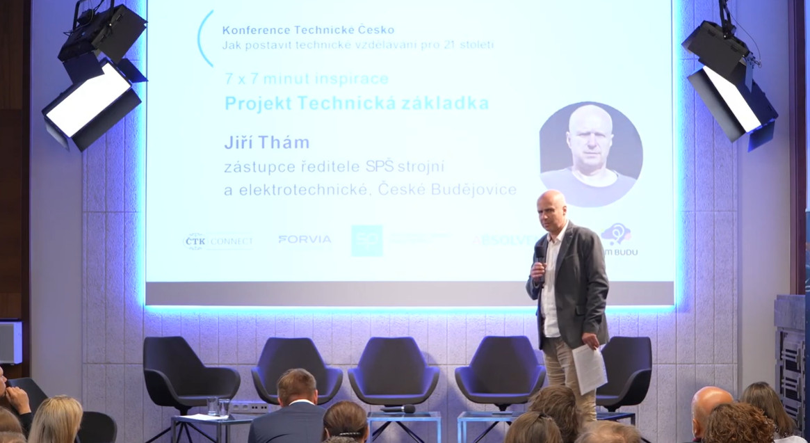 Snimek obrazovky 2026 05 22 074451 - Prezentace projektu Technická základka na konferenci Technické Česko