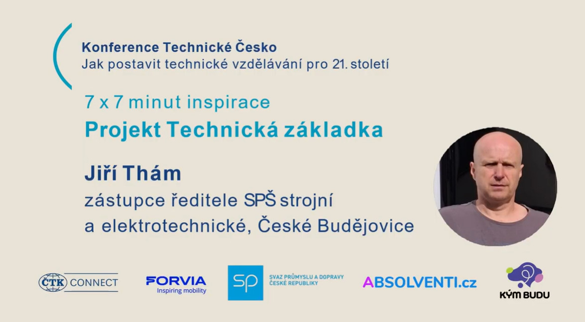 Snimek obrazovky 2026 05 22 074556 - Prezentace projektu Technická základka na konferenci Technické Česko