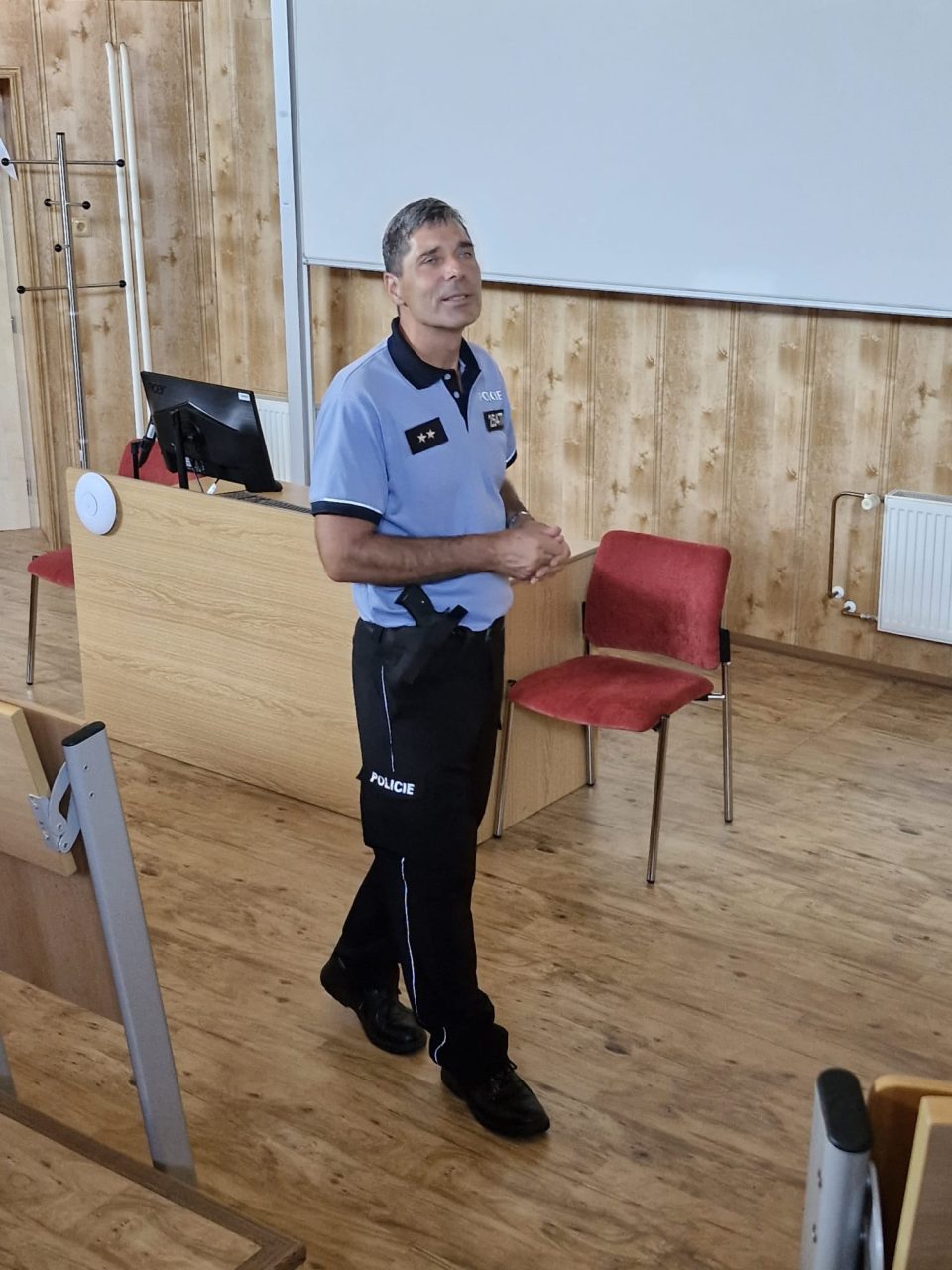 IMG 20260622 WA0016 - Přednáška Policie ČR pro 2. roč.: Trestní odpovědnost – 22. 6. 2026